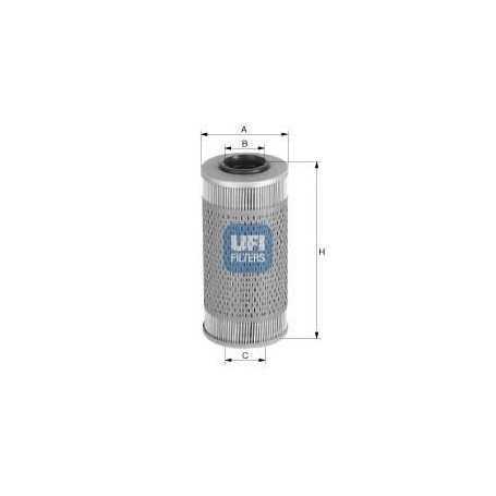Código de filtro de combustible UFI 26.687.00
