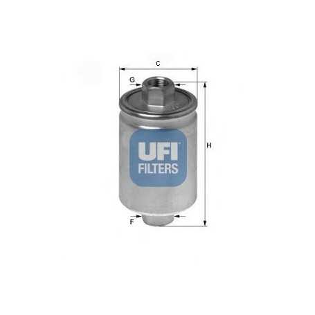 Filtro carburante UFI codice 31.741.00