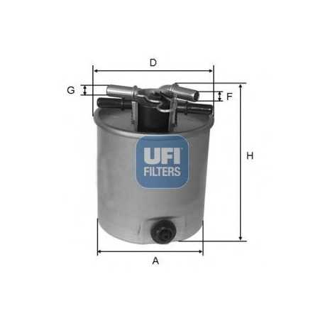 UFI fuel filter code 55.392.00