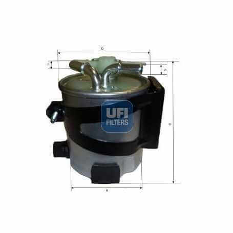 UFI fuel filter code 55.418.00