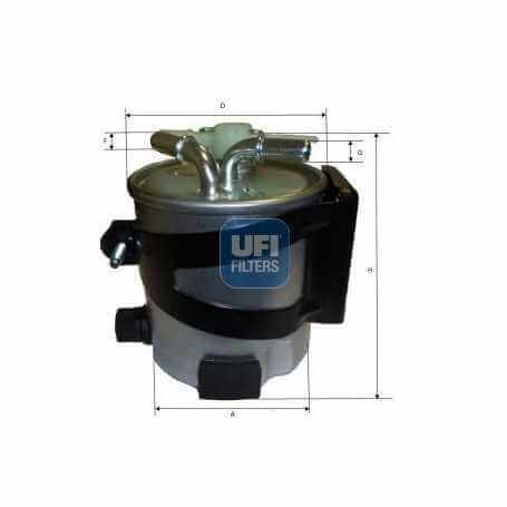 UFI fuel filter code 55.430.00