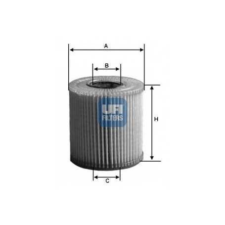 UFI oil filter code 25.022.00