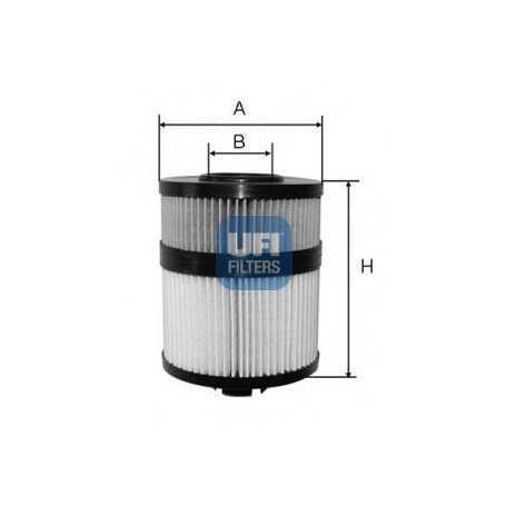 Filtro olio UFI codice 25.108.00
