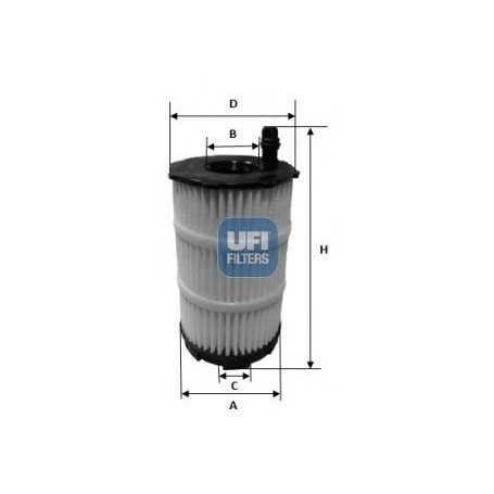 UFI oil filter code 25.143.00