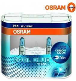 Achetez H1 Cool Blue Intense Duo - Ampoules de voiture - OSRAM  Magasin de pièces automobiles online au meilleur prix