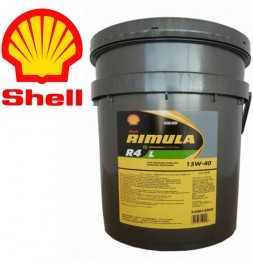 Shell Rimula R4 L 15W40 CJ4 Secchio da 20 litri