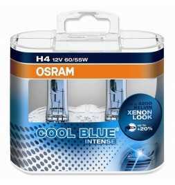 Achetez OSRAM COOL BLUE INTENSE H4 Lampe halogène pour projecteur 64193CBI-HCB 4200K et 20% plus de lumière - Duobox packagin...