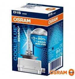 Achetez OSRAM XENARC COOL BLUE INTENSE D1S Lampe de projecteur au xénon - 20% plus de lumière - Paquet individuel  Magasin de...
