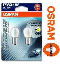 Achetez Clignotant OSRAM DIADEM CHROME PY21W 7507DC-02B sous double blister  Magasin de pièces automobiles online au meilleur...