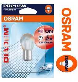 Buy Osram 7538LDRBLI1 'Diadem' lamp, 12V, 21 / 5W, PR21 / 5W, BAW15d, in single blister auto parts shop online at best price