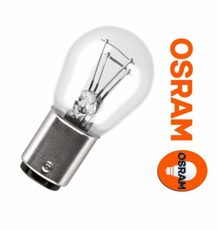  Osram Original 12V P21/4W halogen auxiliary lights 7225-02B in  double blister : Automotive