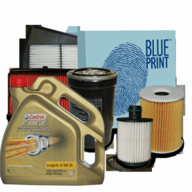 Buy Coupon A6 Allroad 4.2 FSI 4WD KW 257 from 05/2006 3 BLUE PRINT filters ADV182320 ADV182253 ADV182113 5LT Castrol Edge 5w3...