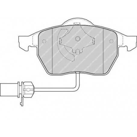 Brake pads kit FERODO code FDB1323