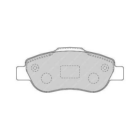 Brake pads kit FERODO code FDB1652
