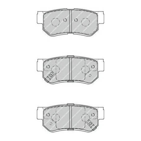 FERODO brake pads kit code FDB4247