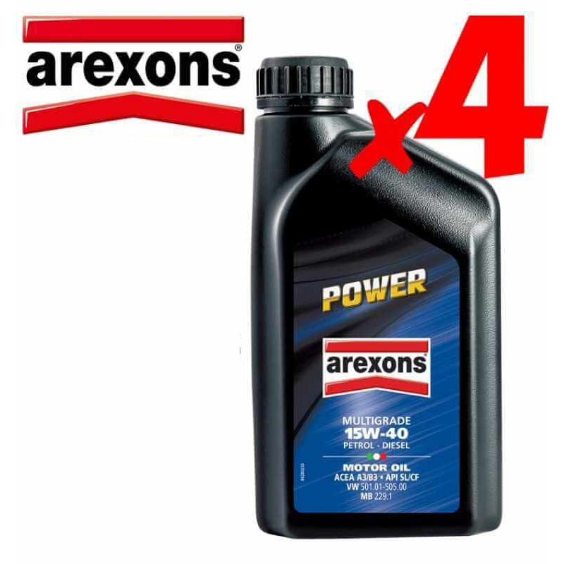 Acheter Olio Motore 15w40 Petronas/AREXONS Power Multigrado 4 L Lit